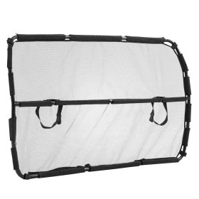 Dog Car Barrier 56" Wide Front Seats Installation Car Divider for Truck Vehicle