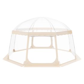 VEVOR Sports Tent Instant Pop-Up Tent Shelter Weather Proof 12-15 People Clear