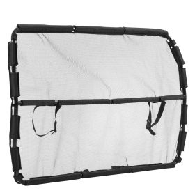 Dog Car Barrier 50" Wide Front Seats Installation Car Divider for Truck Vehicle