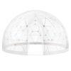 VEVOR 9.5FT Dome Bubble Tent Outdoor House Camping Shelter w/ Transparent Window