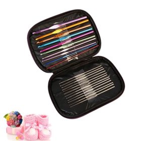 Crochet Hook Handle Sewing Kit for DIY Hand Knitting Craft Art Tools