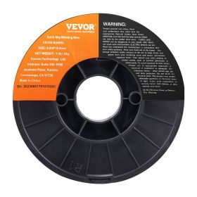 VEVOR Solid MIG Welding Wire ER70S-6 0.035inch 11LBS Mild Steel MIG Welding Wire