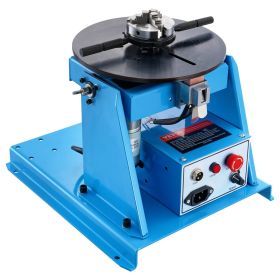 VEVOR Rotary Welding Positioner 10KG, 0-90Â° Welding Positioning Turntable Table with 8.1 Inch 3-Jaw Lathe Chuck