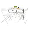34" Blow Molding Foldable Square Table