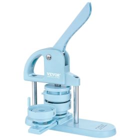 3-IN-1 Button Maker, 1/1.25/2.28 inch(25/32/58mm) Pin Maker, 300pcs Button Parts, Button Maker Machine with Panda Magic Book