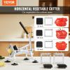 VEVOR Commercial Vegetable Slicer, 1/4"+3/8"+1/2" Fruit Slicer, Stainless Steel and Aluminum Alloy Vegetable Cutter Slicer Machine