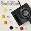 Electric Gooseneck Kettle Temperature Control & 5 Variable Presets;  Pour-Over Tea Kettle for Coffee Brewing;  Stainless Steel Inner;  1200W Rapid Hea