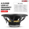 5Core 15 Inch Subwoofer Speaker 2000W Peak 8 Ohm Full Range Replacement DJ Bass Sub Woofer Loudspeaker with 4" Voice Coil and 74 Oz Y30 Magnet5Core 15