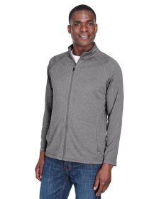 Men's Stretch Tech-ShellÂ® Compass Full-Zip - DK GREY HEATHER - S (Color: DK GREY HEATHER, size: L)