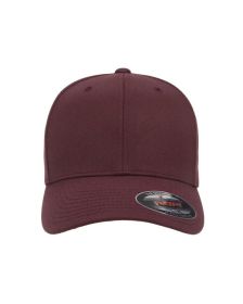 Adult Wool Blend Cap - BLACK - L/XL (Color: MAROON, size: L/XL)