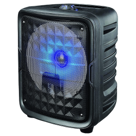 IQ Sound 8" Bluetooth Speaker with True Wireless Technology (Color: BLACK)