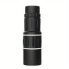 8X 42mm Telescope, Mini Portable, Professional Optical Telescope, Suitable for Camping, Hiking, Bird Watching, Educational Science Toys, Black