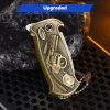 "Tactical Multi-Tool Lighter - Outdoor Butane Flame with Bottle Opener for Camping Hiking Survival"