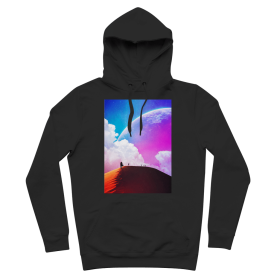 Not Quite There Yet Premium Adult Hoodie (Color: BLACK, size: S)