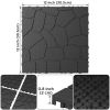 11.81"x11.81"x0.79"Grey & Brown Colors - Stylish Interlocking Flooring