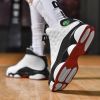 JJ tiger Big size men's basketball shoes Rubber soles ring men's shoes (35-47 Optional)