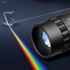 8X 42mm Telescope, Mini Portable, Professional Optical Telescope, Suitable for Camping, Hiking, Bird Watching, Educational Science Toys, Black